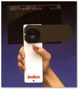 Indus Handheld Viewer for 42X or 48X Microfiche
