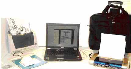 ImageMouse Tablet Digital Reader Printer System