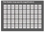 Sample of microfiche postive film