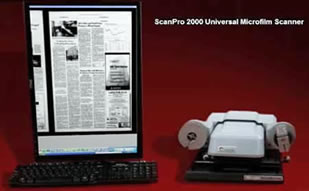 ScanPro 2000 Microfilm Scanner