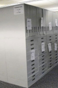 Russ bassett Microfilm Cabinets