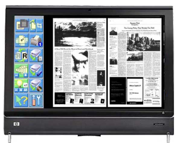 ScanPro 2000 Screen