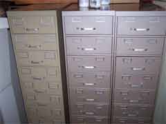 used roll film cabinet